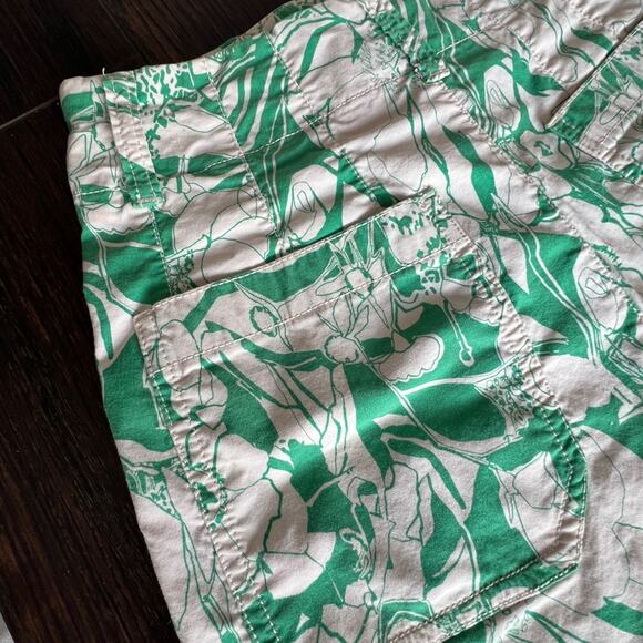 Anthropologie Maeve the Colette Pattern High-rise Shorts with Pockets Size 26 - Picture 9 of 9